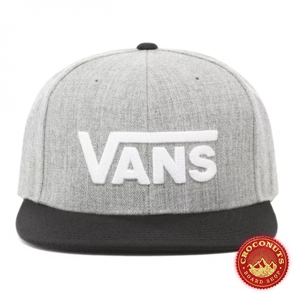 Casquette Vans Drop V 2 Snapback Heather Grey 2023