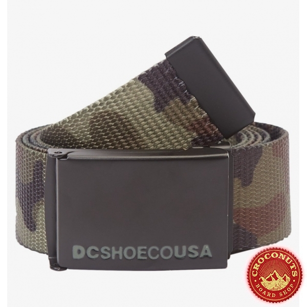 Ceinture DC Shoes Web Belt Woodland Camo 2021