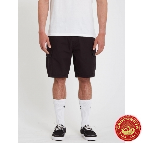 Short Volcom March Cargo Black 2022