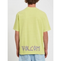 Tee Shirt Volcom Richard French Limeade 2022