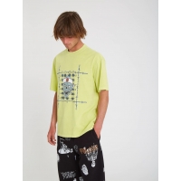 Tee Shirt Volcom Richard French Limeade 2022