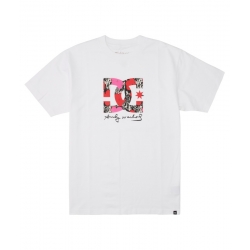 Tee Shirt DC Shoes Andy Warhol Flower White 2022 pour homme
