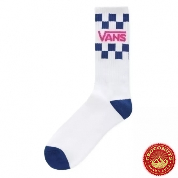 Chaussettes Vans Sketchy Past Crew White 2022