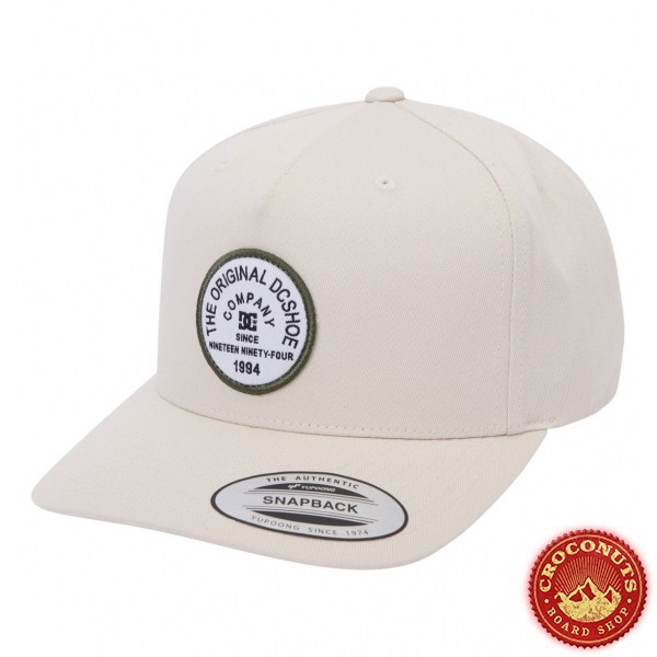 Casquette Dc Shoes Badger Bleacher Sand 2022