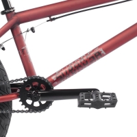 Bmx Subrosa Tiro XL Matte Trans Red 2023