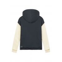 Sweat Picture Basement Plush Zip Hoodie Dark Blue 2023