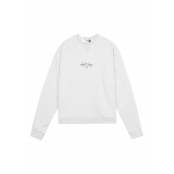 Sweat Picture Whaleine Crew Grey Melange 2023 pour femme, pas cher