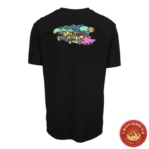 Tee Shirt Santa Cruz Slasher Fusion Black 2022