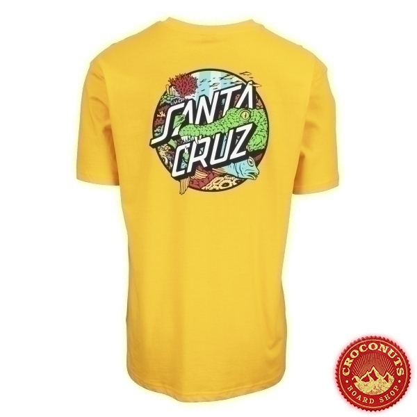 Tee Shirt Santa Cruz Winkowski Aquatic Dot Mango 2022