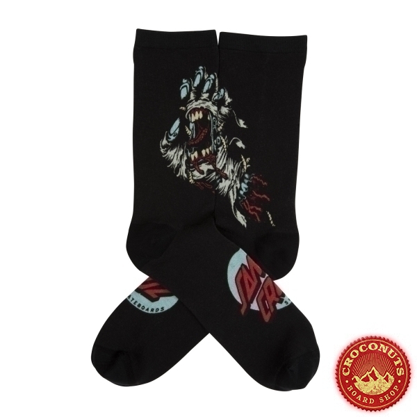 Chaussettes Santa Cruz Mummy Hand Black 2022