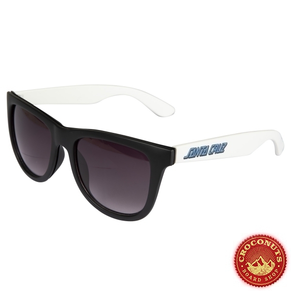 Lunettes de Soleil Santa Cruz Classic Strip Black White 2022