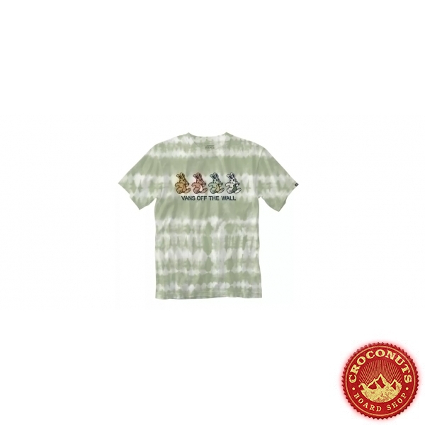 Tee Shirt Vans Peace Of Mind Tie Dye Celadon Green 2022