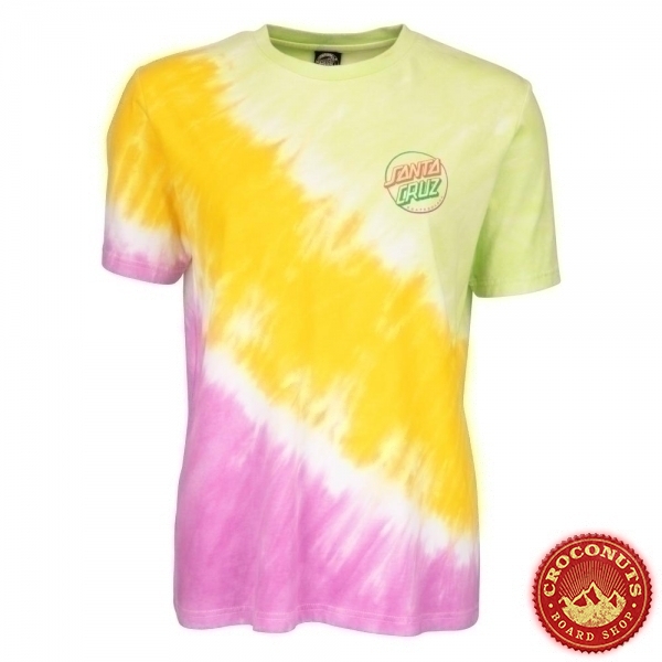 Tee Shirt Santa Cruz Girl Opus In Colour Popsicle 2022