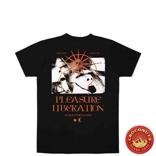 Tee Shirt Jacker Pleasure Black 2022