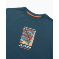 Tee Shirt Jacker Summer Time Blue 2022