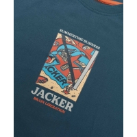Tee Shirt Jacker Summer Time Blue 2022
