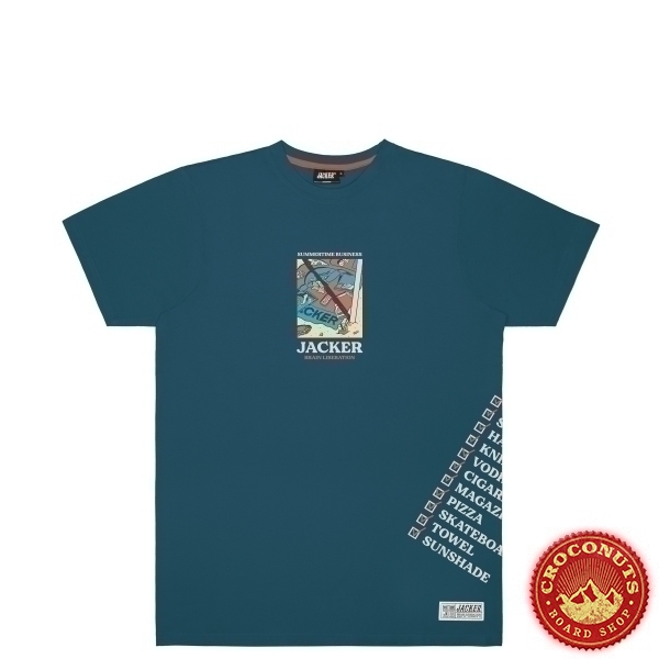 Tee Shirt Jacker Summer Time Blue 2022