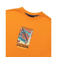 Tee Shirt Jacker Summer Time Orange 2022