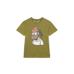 Tee Shirt Picture Trotso Army Green 2023 pour homme