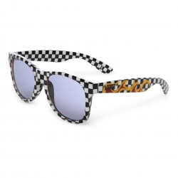 Lunettes de Soleil Vans Spicoli 4 Shades Black White Check Flame 2022 pour homme