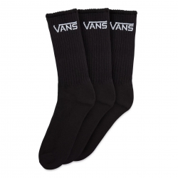 Chaussettes Vans Classic Crew Black (Pack de 3) 2022 pour 