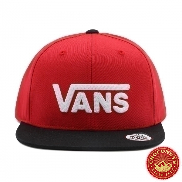 Casquette Kid Vans Drop V 2 True Red 2021