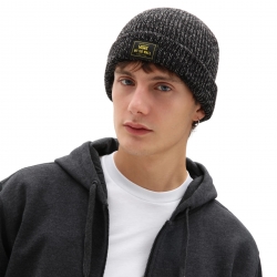 Bonnet Vans Bruckner Cuff Black Heather 2022 pour homme