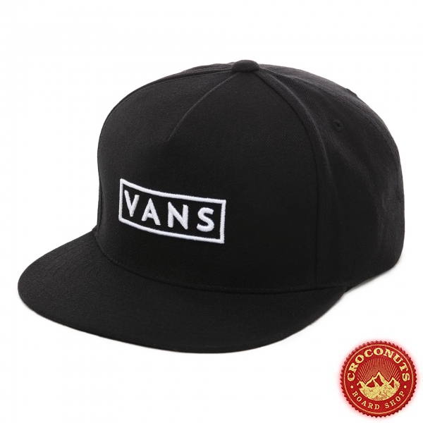 Casquette Vans Easy Box Black 2022