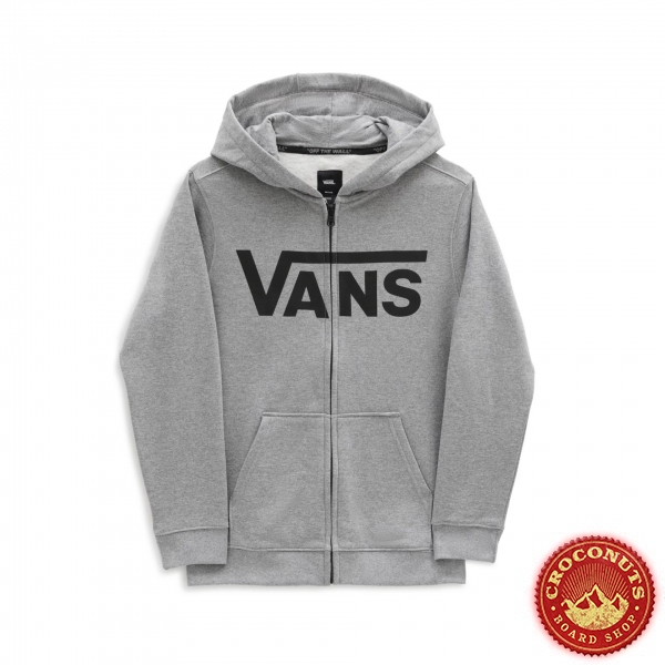 Sweat Vans Kid Classic Zip Cement Heather Black 2022