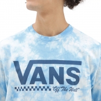 Tee Shirt Vans Drop V Cloud Wash True Blue 2022