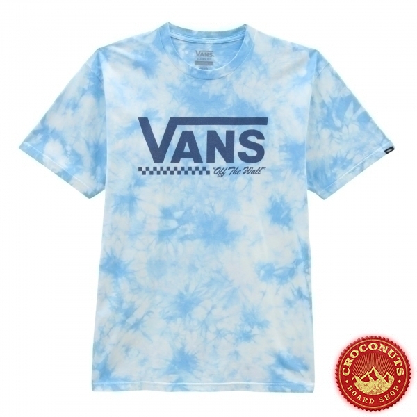 Tee Shirt Vans Drop V Cloud Wash True Blue 2022