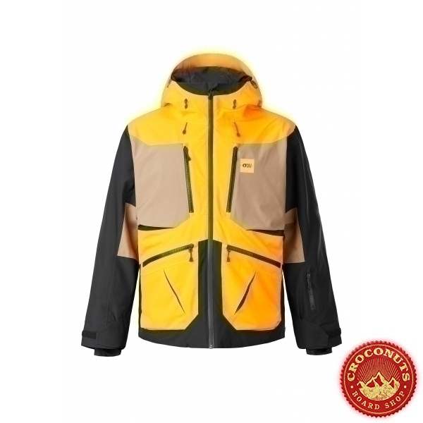 Veste Picture Naikoon Yellow 2023