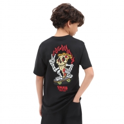 Tee Shirt Vans Kids Pizzeria Black 2022 pour junior, pas cher