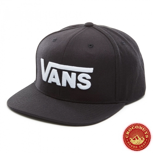 Casquette Vans Drop V 2 Black White 2022