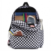 Sac A Dos Vans Old Skool Check Black White 2022