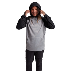 Fleece Burton Crown WPF PO Grey Heather True Black 2023 pour homme