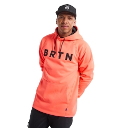 Fleece Burton Crown WPF PO Tetra Orange 2023 pour homme