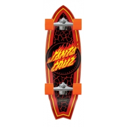 Surfskate Santa Cruz Flame Dot Shark 2022 pour homme