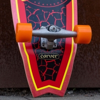 Surfskate Santa Cruz Flame Dot Shark 2022