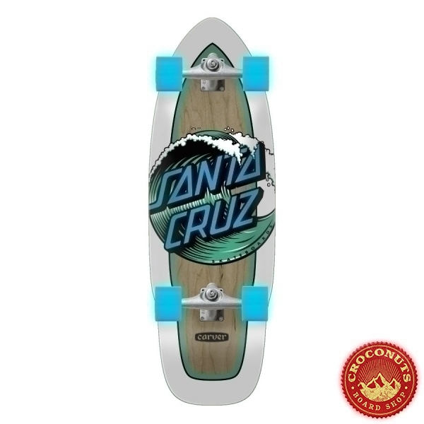 Surfskate Santa Cruz Wave Dot Cut Back  2022