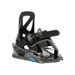 Fixations Burton Mini Grom Black 2023 pour junior, pas cher