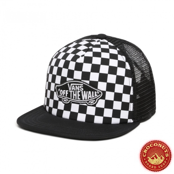 Casquette Vans Kids Classic Patch Black White 2023