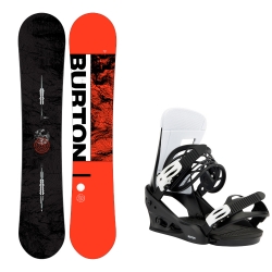Pack Burton Ripcord + Burton Fresstyle Black 2023 pour homme, pas cher