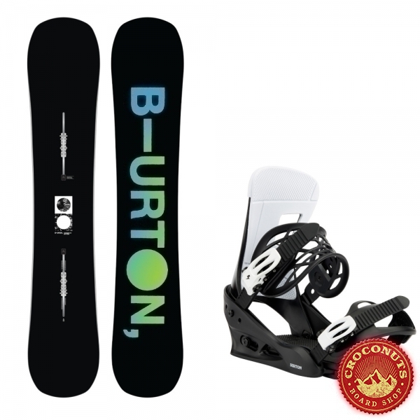 Pack Burton Instigator + Burton Freestyle Black 2023