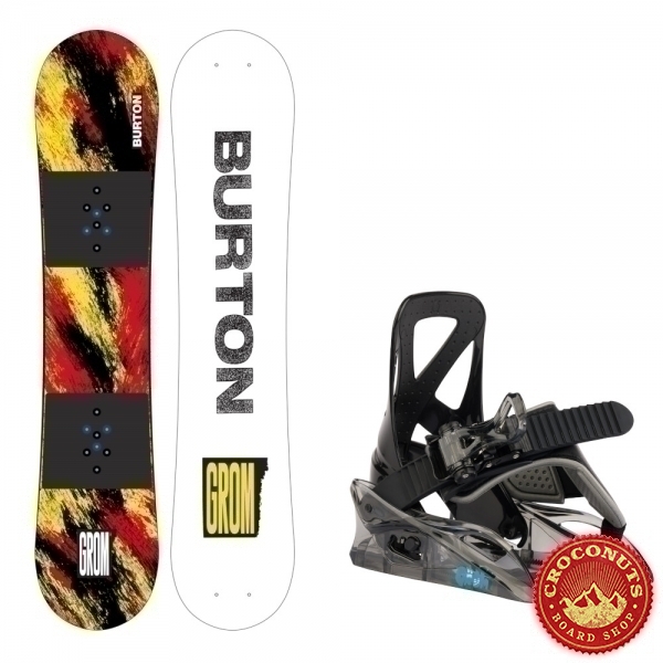 Pack Burton Grom Ketchup Mustard + Burton Grom Black 2023