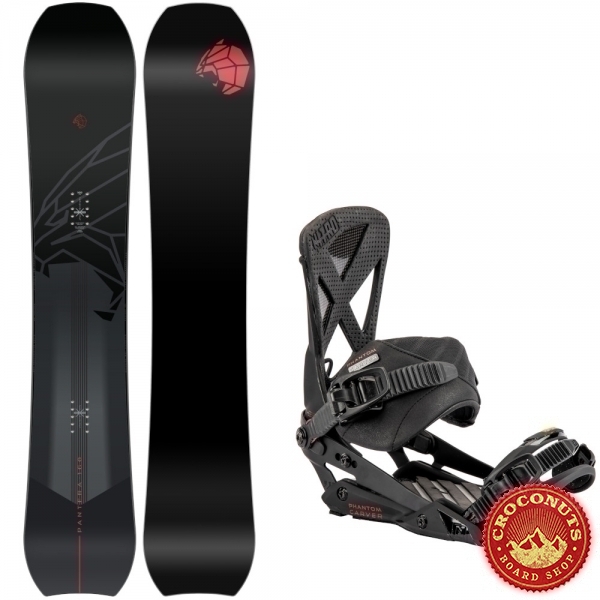 Pack Nitro Pantera + Nitro Phantom Carver Black Red 2023