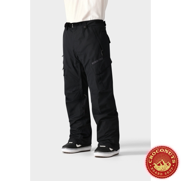 Pantalon 686 Smarty 3 in 1 Cargo Black 2025