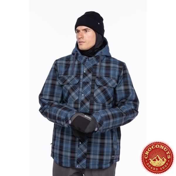 Veste 686 Woodland Orion Blue Plaid 2023