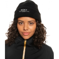 Bonnet Roxy Folker True Black 2023 pour femme