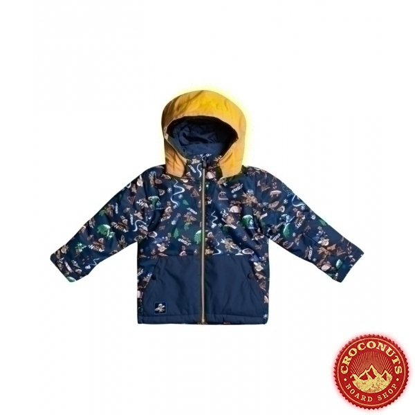 Veste Quiksilver Little Mission Insigna Blue 2023